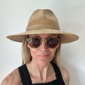 JANESSA LEONE STRAW HAT SIZE S